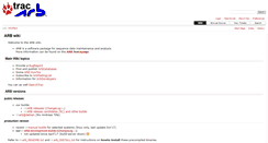 Desktop Screenshot of bugs.arb-home.de